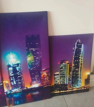 Cuadros XXL 200x100cm (5 piezas)