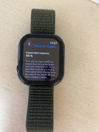Apple Watch Series 10 GPS Negro/Verde