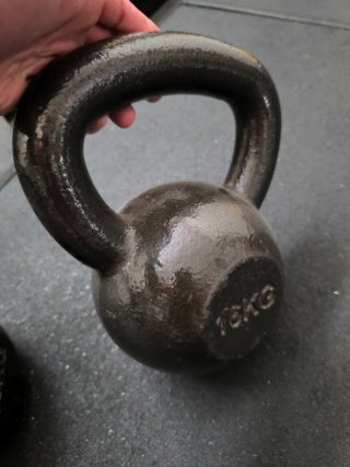 2 Pesas Rusas Kettlebell 16kg