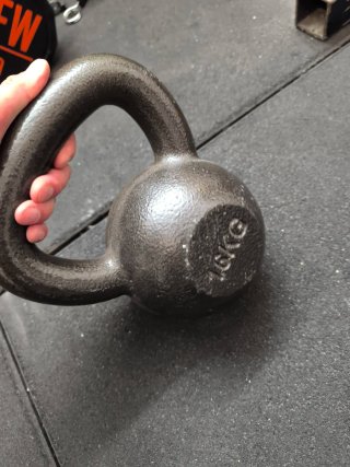 2 Pesas Rusas Kettlebell 16kg