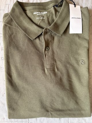 Polo Jack & Jones Talla L Verde Oliva