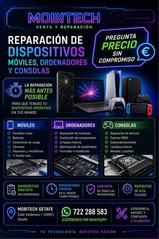 Reparación y Venta de Joysticks y Consolas