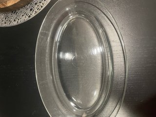 Fuente Duralex Vidrio Transparente(precio x las 2)