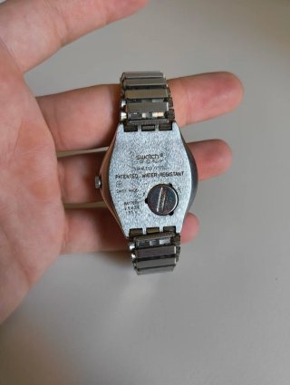 Orologio Swatch Irony Beige/Argento