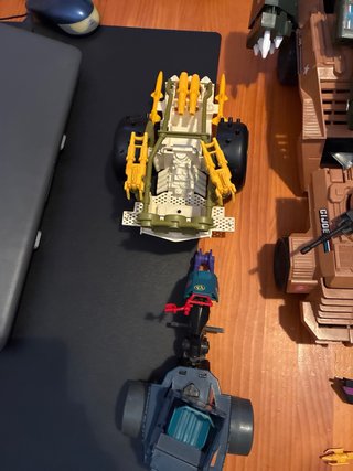 Lote de vehículos y accesorios G.I. Joe