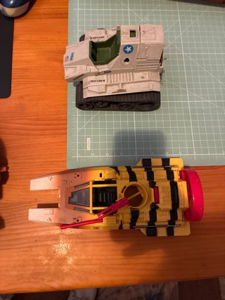 Lote de vehículos y accesorios G.I. Joe