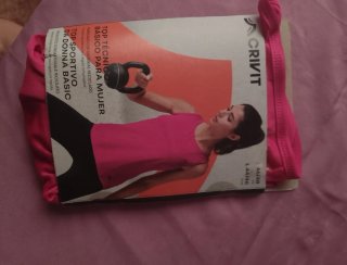 2 Camisetas Deportivas Crivit Mujer Talla L