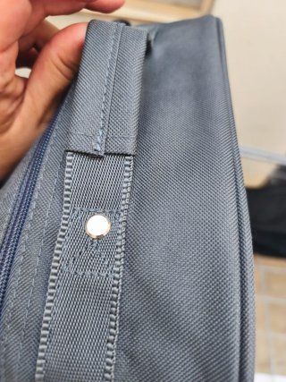 Mochila Bolso Hombre Negro Gris