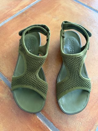 Sandalias Camper Verde Talla 35