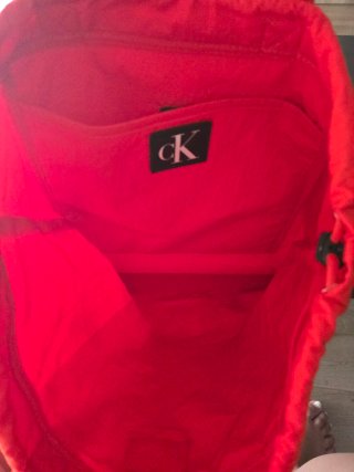 Bolso Tote Bag Calvin Klein Rojo