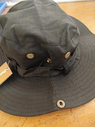 Sombrero Patagonia Negro Nuevo con Etiqueta