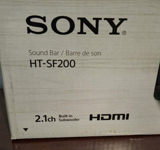 Barra de Sonido Sony HT-SF200