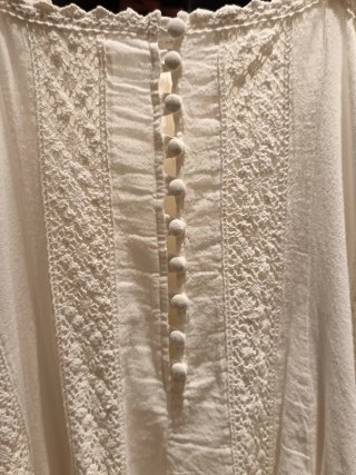Vestido Ibicenco Blanco Talla Única