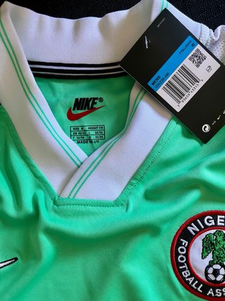 Camiseta fútbol Nigeria 1998