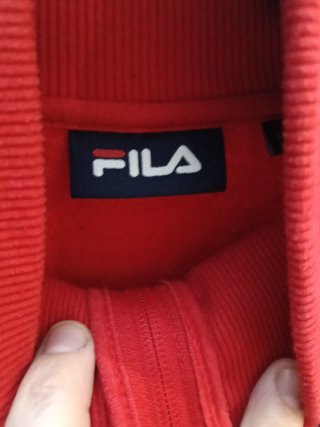 Sudadera Fila Roja Talla L