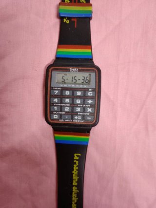 Reloj Timex Quartz Calculadora Digital