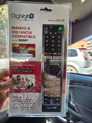 Mando a distancia DigiVolt SO-33 para TV Sony
