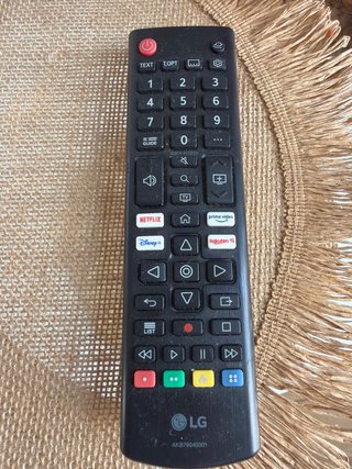 Televisión LG Negra