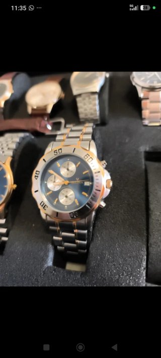 Bulova Cronografo Blu/Argento