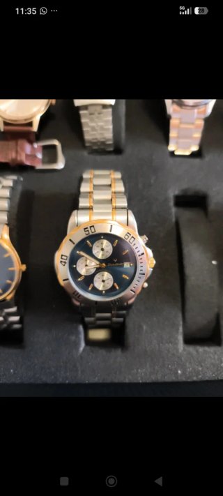 Bulova Cronografo Blu/Argento