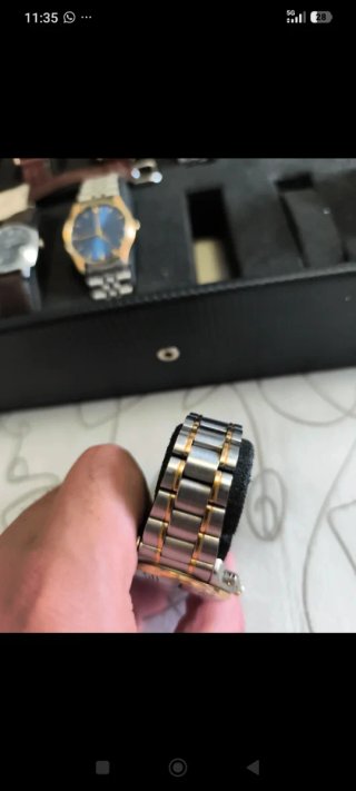 Bulova Cronografo Blu/Argento