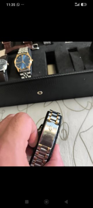 Bulova Cronografo Blu/Argento