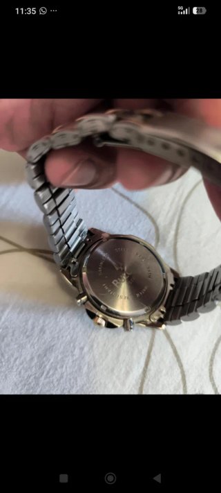 Bulova Cronografo Blu/Argento
