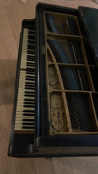 Piano C. Bechstein Antiguo