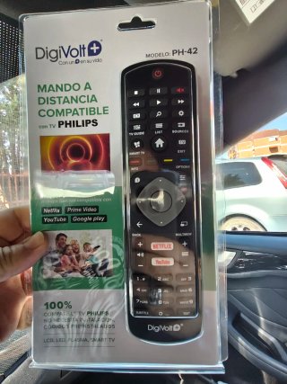 Mando a distancia DigiVolt PH-42 compatible Philip