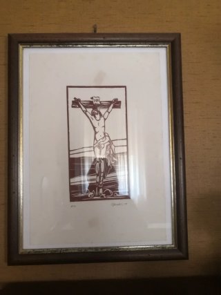 Quadro Pigliacelli Crocifisso