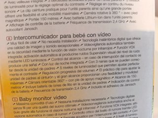 Vigilabebés Janosch by Beurer con vídeo