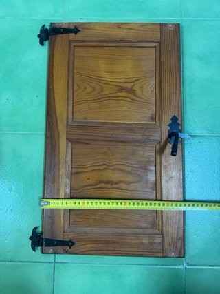 Contraventana de Madera Rústica