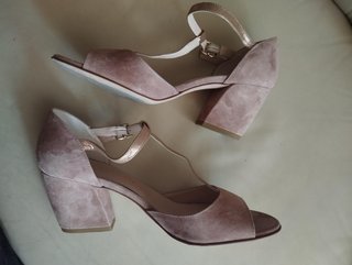 Scarpe donna TRESOLDI scamosciate tacco 37