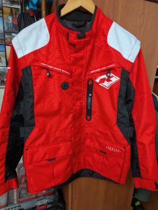 Equipacion Moto Trail/Enduro Negro/Naranja