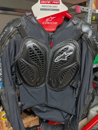 Equipacion Moto Trail/Enduro Negro/Naranja
