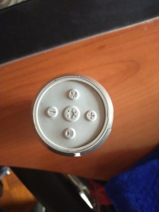 Cassa BlueTooth Argento e Verde