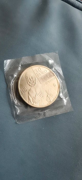 Moneda Plata 50 Euro IV Centenario El Greco