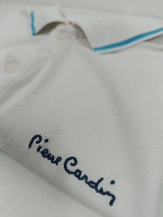 Polo Pierre Cardin Rayas Azules Talla M