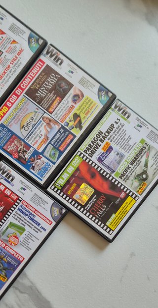 Lotto 10 DVD Vintage. Giochi e films completi.