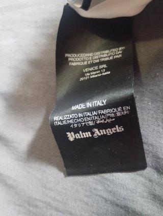 Camiseta Palm Angels Blanca