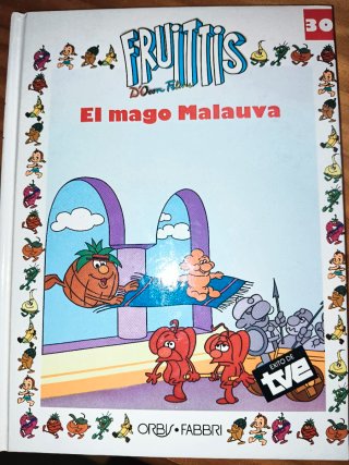Colección  30 libros infantiles años 90 Fruittis.