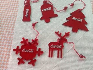 Scatola Rotonda Coca-Cola Buon Natale