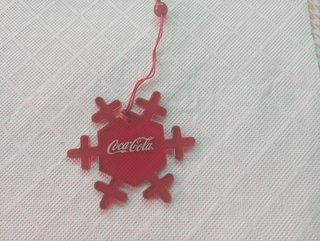 Scatola Rotonda Coca-Cola Buon Natale