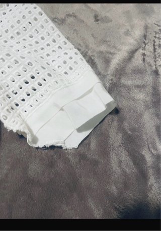 Vestido calado blanco Lanidor