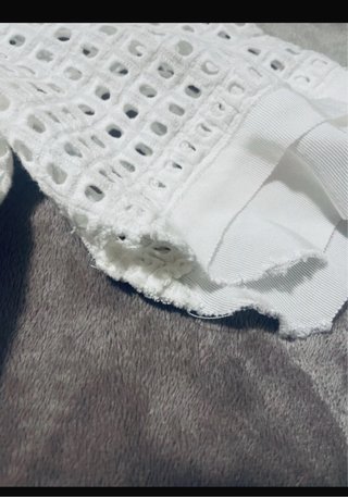 Vestido calado blanco Lanidor
