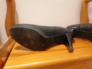 Zapatos de tacón negros Cremades