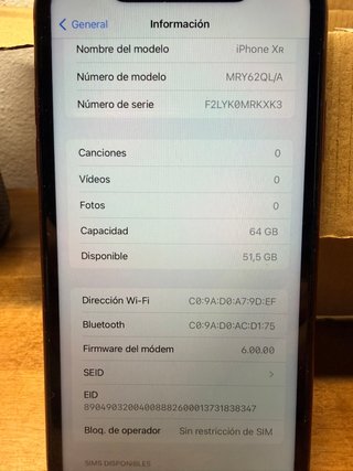 iPhone XR Rosso 64GB