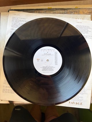LP Eurythmics Savage 1987