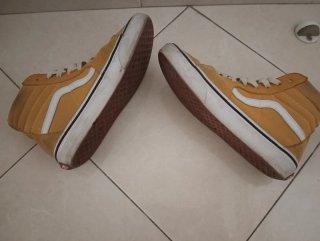 Vans Altas Amarillas