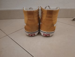 Vans Altas Amarillas